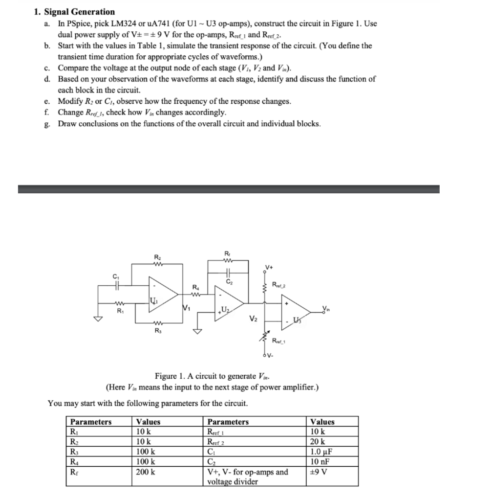 Please Solve The Second Number 2 Called H Bridge Driver Solve In Ltspice And Show All Calculations Please 1