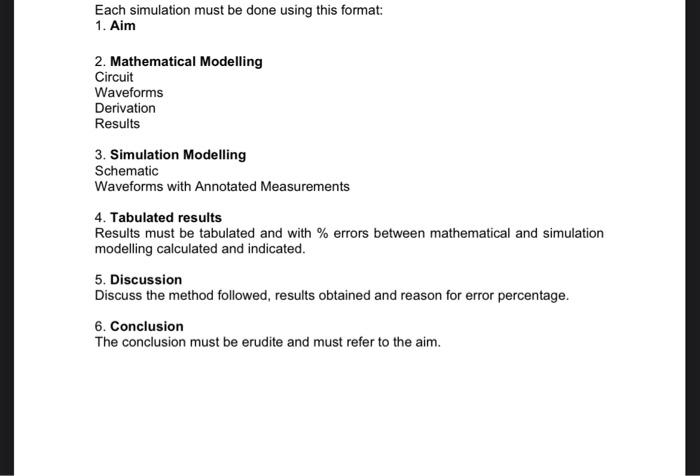 Simulation 1 Aim Determine The True Power Dissipated In The Load Of A Single Phase Half Wave Rectifier Fed From A 220 V 2