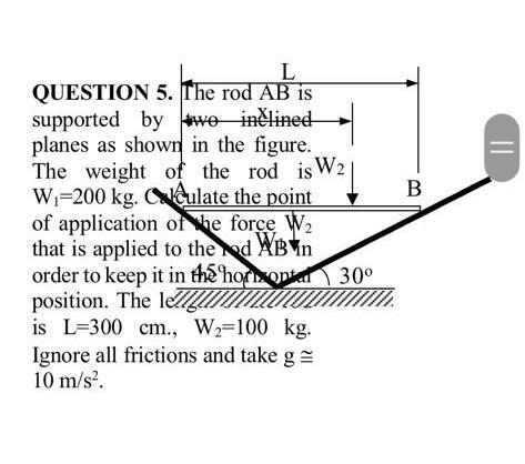 Question 1 A Homogeneous Thin Wire With Constant Cross Section Is Bent To Form An Equilateral Triangle With Side Lengt 5