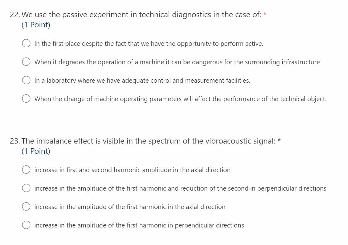 22 We Use The Passive Experiment In Technical Diagnostics In The Case Of 1 Point In The First Place Despite The Fa 1