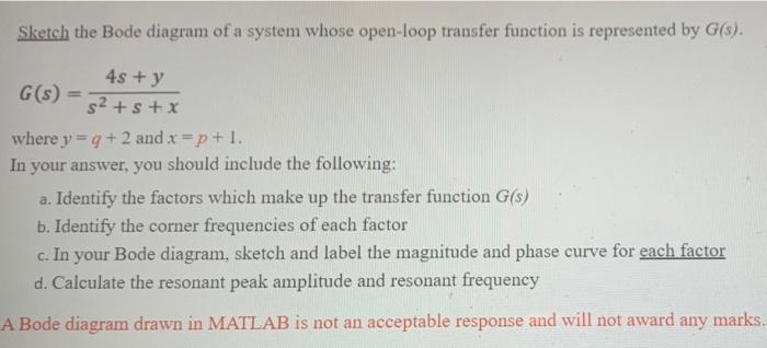 Therfore Y 4 And X 9 And Please Dont Use Matlab 1