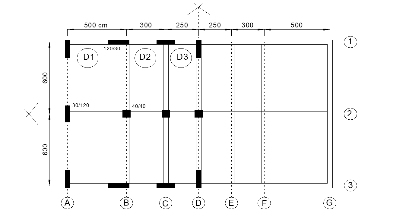 In The X And Y Direction Symmetrical Z 5 Storey Structural System Given In The Figure The Floor Thickness Is 15 Cm The 1