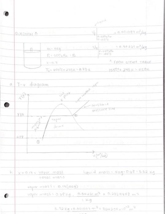 Question A H To A T V Diagram 173 P 600 Pap Cord T 600 C 273x 833 X En Werk X 0 19 Vapor Most Y V 1 70 10 2