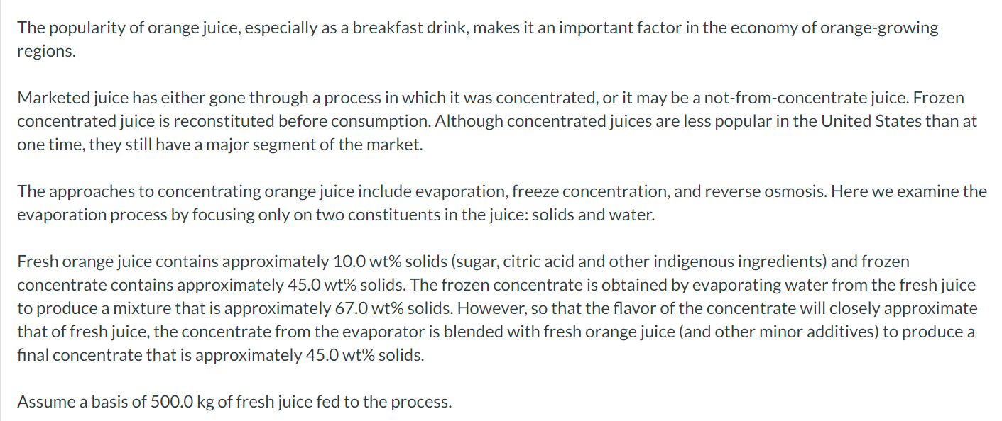 The Popularity Of Orange Juice Especially As A Breakfast Drink Makes It An Important Factor In The Economy Of Orange G 1