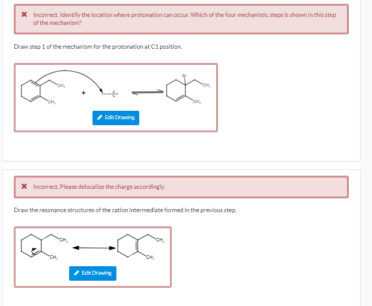 Draw All Four Products That Are Expected When 2 Ethyl 3 Methyl 1 3 Cyclohexadiene Is Treated With One Equivalent Of Hbr 2