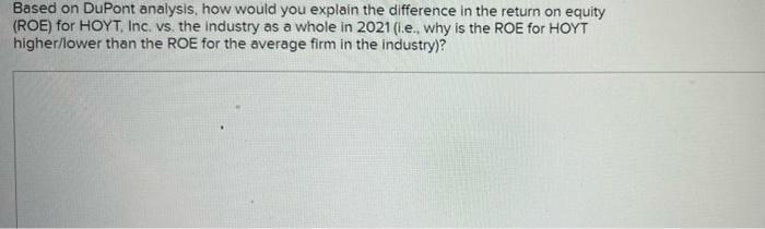 The Income Statement And Balance Sheet For Hoyt Inc Are Provided Below Note That The Reported Figures Are Expressed 5
