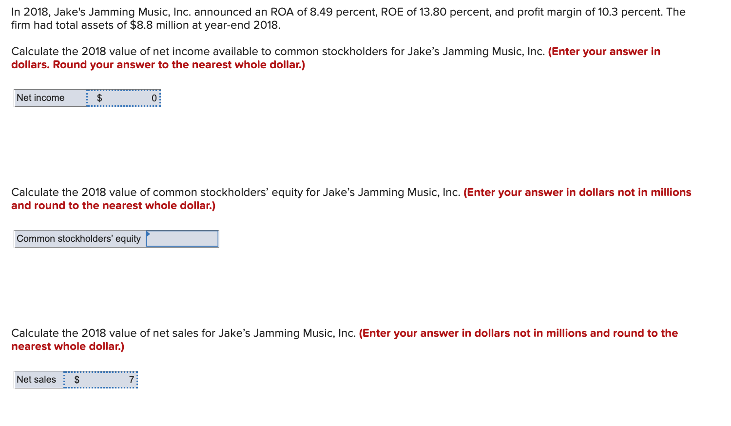 In 2018 Jake S Jamming Music Inc Announced An Roa Of 8 49 Percent Roe Of 13 80 Percent And Profit Margin Of 10 3 Pe 1