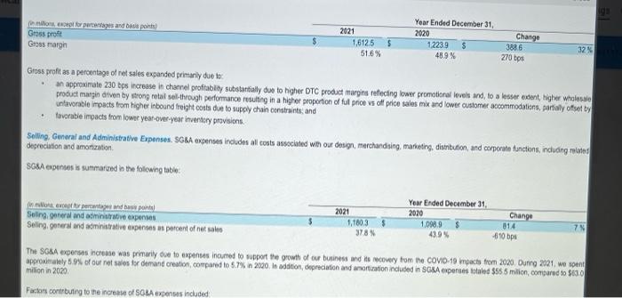 Columbia Project Answer Questions Using Information In The Fiscal Year 2021 Questions 4