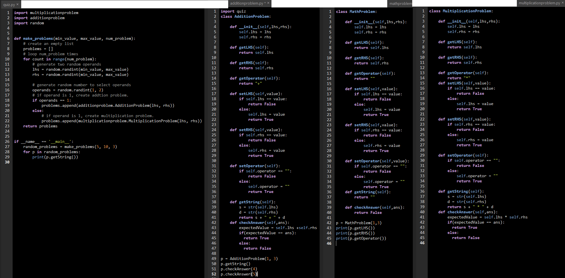 Exercise Checking A List Of Problems Description In This Exercise Your Code Will Check A List Of Answers To See How Ma 1