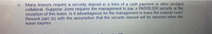 Wuay 30 June Latest By 6 00 Pm The Management For A Nuclear Research Laboratory Is Contemplating Leasing A Diagnostic 2