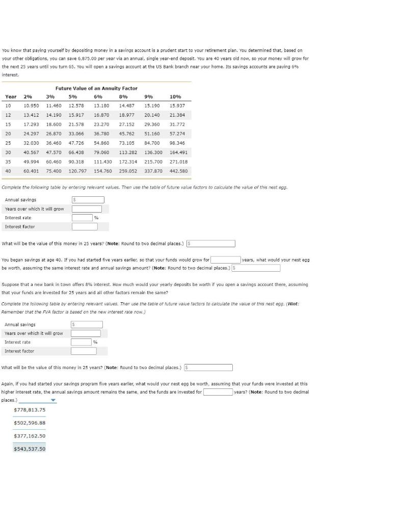 You Know That Paying Yourself By Depositing Money In A Savings Account Is A Prudent Start To Your Retirement Plan You D 1