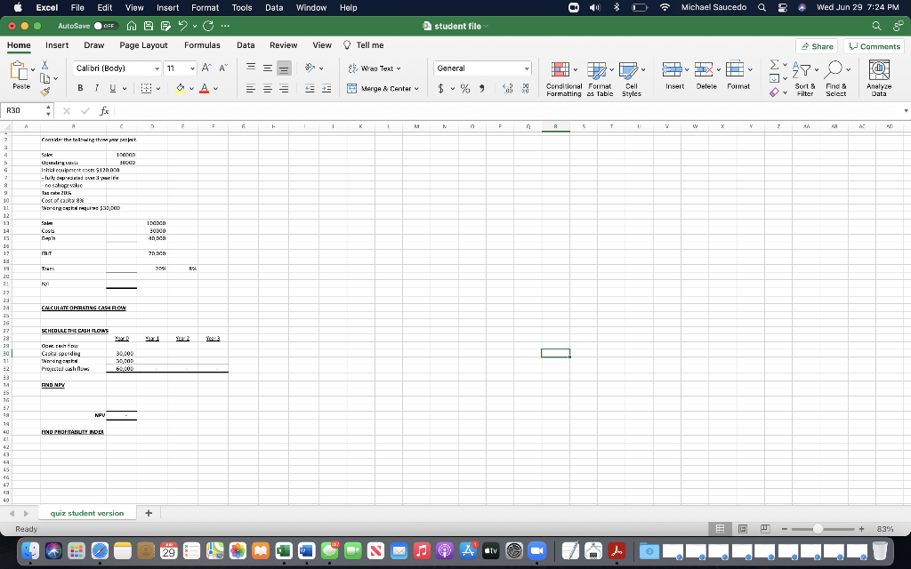 Excel File Edit View Insert Format Tools Data Window Autosave Off Nba 2uo Home Insert Draw Page Layout Formulas 1