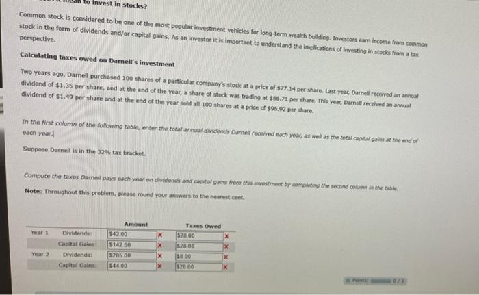 To Invest In Stocks Common Stock Is Considered To Be One Of The Most Popular Investment Vehicles For Long Term Wealth B 1