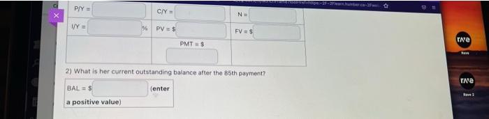 1 Courtney Took Out A Mortgage Of 659 000 For A House And Just Made The 85th End Of Month Payment If Interest On The L 2