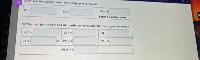 1 P E X Heather Has A Mortgage Of 680 000 Through The Bank Of Montreal For A Vacation Property The Mortgage Is Repaid 2