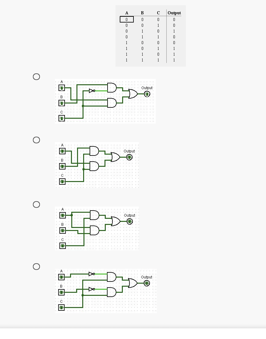 Translate This Truth Table Into A Karnaugh Map Reduce The Logic And Draw The Circuit A B 1