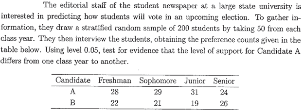 The Editorial Staff Of The Student Newspaper At A Large State University Is Interested In Predicting How Students Will V 1