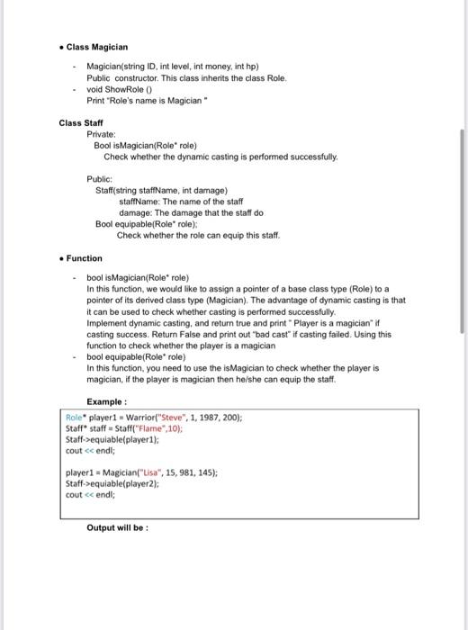 Lab 6 Inheritance And Polymorphism For This Problem We Will Implement Inheritance And Polymorphism The Architecture Is 3