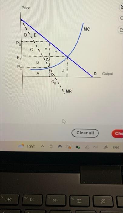 144 Price Pol P P 30 C Ho D Ii 00 A F G Fri H Ddi J Mr C Mc 101 D Clear All Output C G C Che Eng The Diagram Shows 1