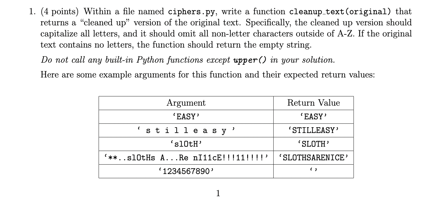 This Is One Full Question Please Write In Python 1