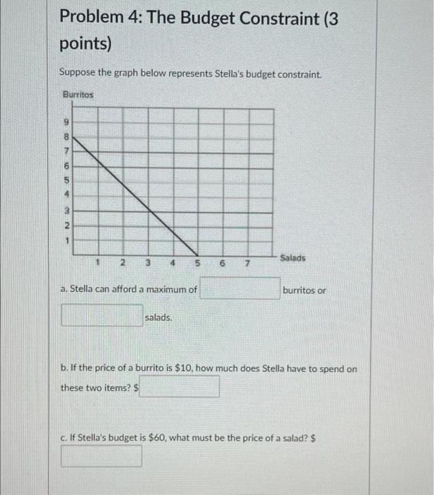 Problem 6 Income And Substitution Effects 7 Points Now Imagine That Stella S Friend Monique Has 60 Per Week To Spend 3