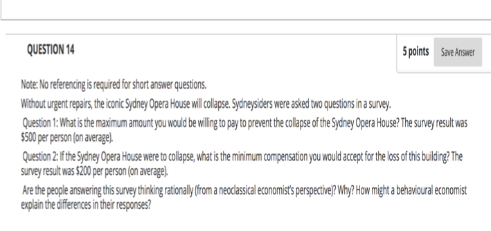 Question 14 Note No Referencing Is Required For Short Answer Questions Without Urgent Repairs The Iconic Sydney Opera 1