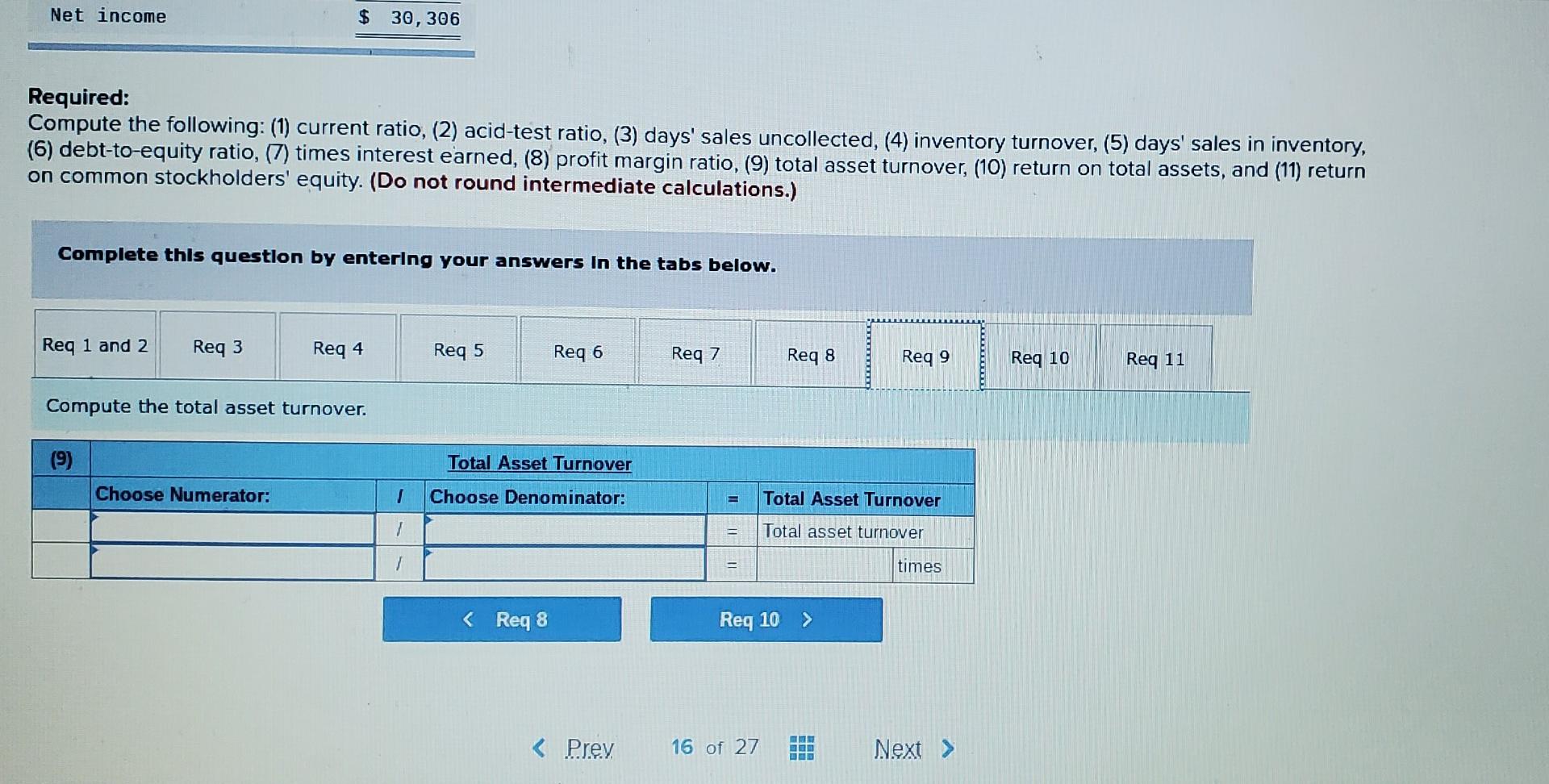 Selected Current Year End Financial Statements Of Cabot Corporation Follow All Sales Were On Credit Selected Balance 9