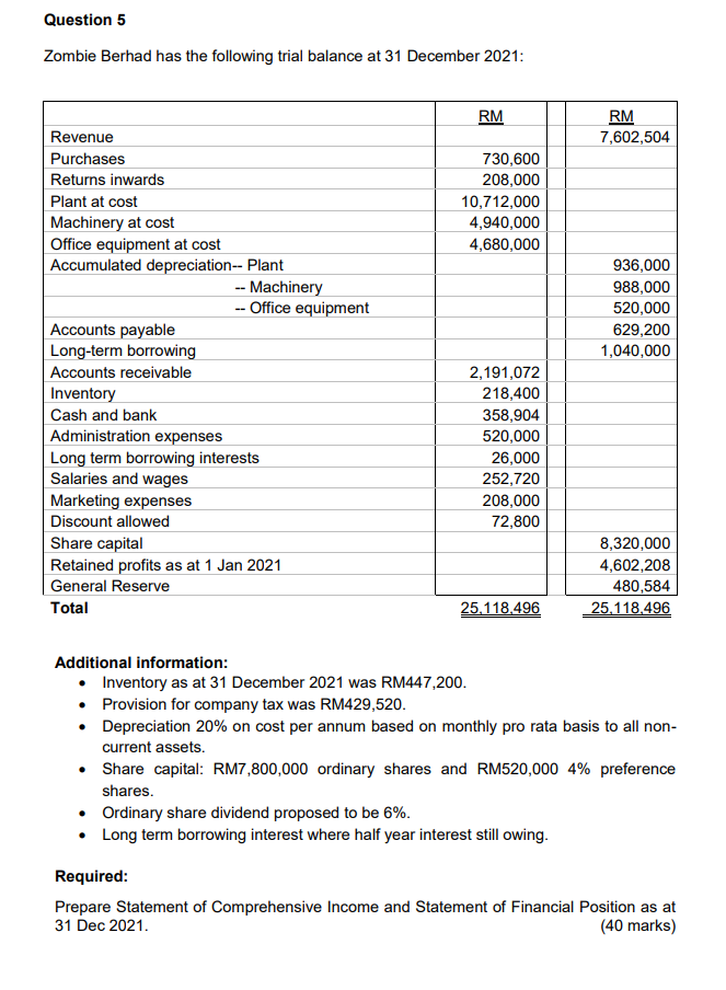 Subject Accounting And Costing Hello Good Day To You Kindly Show The Detailed Workings With Formulae It Can Be Show 1