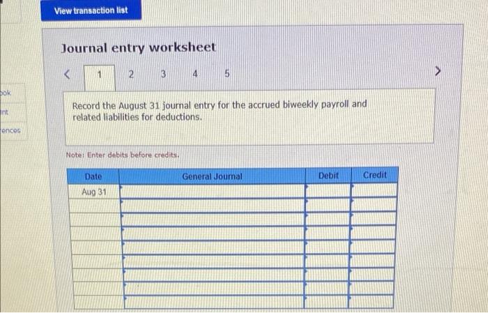 Exercise 11 19a Preparing Payroll Register And Related Stark Company Has Five Employees Employees Paid By The Hour Earn 4
