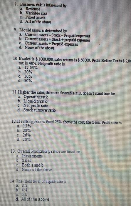 1 Interest Paid By An Investment Company Will Come Under Which Kind Of Activity Preparin A Cash Flow Statement A Cash 2