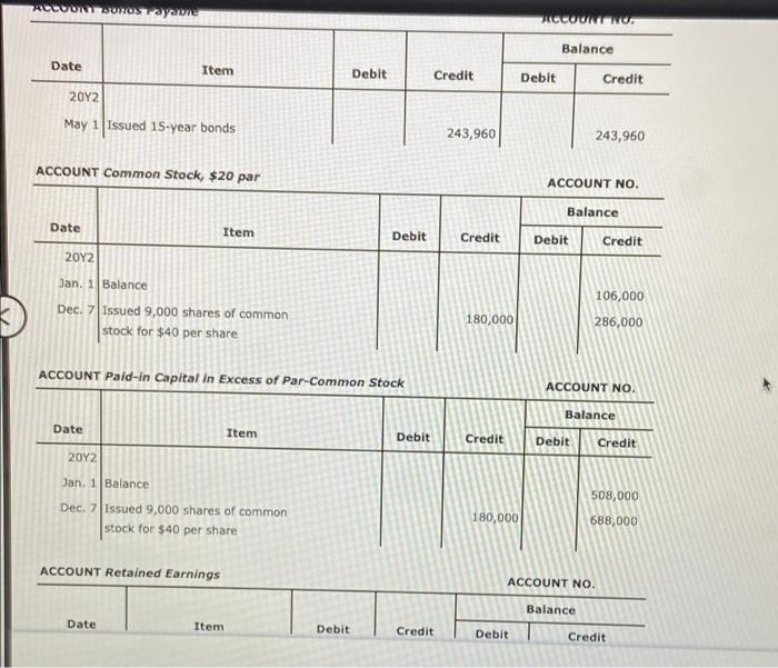 The Comparative Balance Sheet Of Whitman Co At December 31 20y2 And 20y1 Is As Follows Dec 31 20y2 Cash Accounts R 5