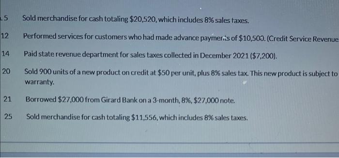 Question 9 Of 12 On January 1 2022 The Ledger Of Bramble Company Contains These Liability Accounts Accounts Payable S 2