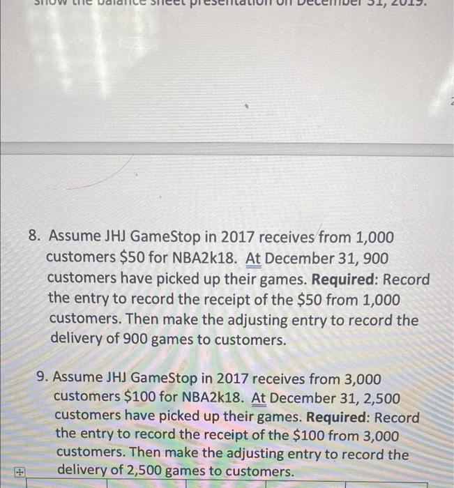3 On April1 2017 Jhj Shoe Company Purchased A 12 Month Insurance Policy For 1 200 Required Record The Entry To Purc 2