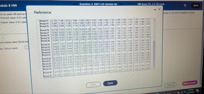 M Gat Princ Of Managerial Accounting Acc 202 Olo2 Homework Module 8 Hw Ya Wants To Take The Next Six Years Off Wok To T 7
