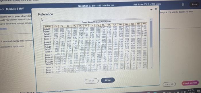 M Gat Princ Of Managerial Accounting Acc 202 Olo2 Homework Module 8 Hw Ya Wants To Take The Next Six Years Off Wok To T 17