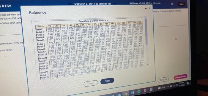 M Gat Princ Of Managerial Accounting Acc 202 Olo2 Homework Module 8 Hw Ya Wants To Take The Next Six Years Off Wok To T 29