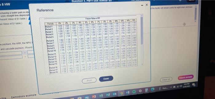 Homework Water Country Is Considering Purchasing A Water Park In Atanta Georgia For 1 920 000 The New Facity Wit Gene 6