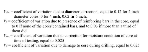 4 2 The Strength Of Concrete In A Structure In Situ Strength Is Frequently Measured Using Cores Drilled From The Str 2