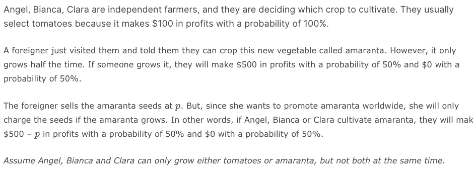 Angel Bianca Clara Are Independent Farmers And They Are Deciding Which Crop To Cultivate They Usually Select Tomatoe 1