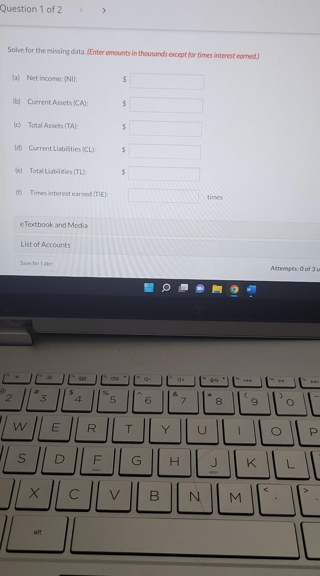 Homework Ch 10 Graded X Wp Nwp Assessment Player Ul Appli X C For The Year Ended August 31 2 X M Was Ui V2 Assessment 2