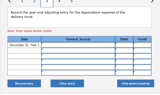 Question 11 Yoshi Company Completed The Following Transactions And Events Involving Its Delivery Trucks Year 1 Year 2 4