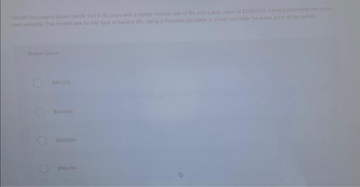 Mind Explorers Issues Bonds With A Stated The Market Rate For This Type Of Be 190 000 1204134 Erest Rate Of 7 Face Va 4