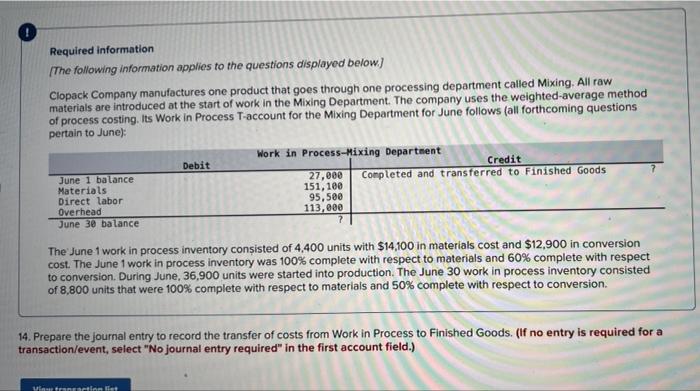 10 10 Of 15 Ped Ook Ances Required Information The Following Information Applies To The Questions Displayed Below Clo 5