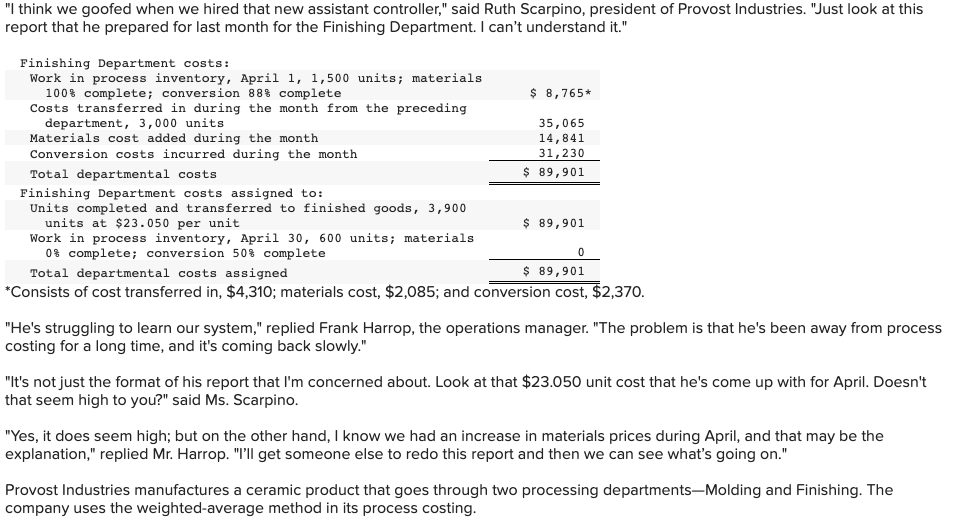 I Think We Goofed When We Hired That New Assistant Controller Said Ruth Scarpino President Of Provost Industries J 1
