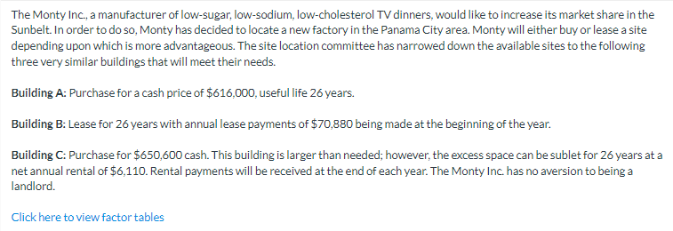 The Monty Inc A Manufacturer Of Low Sugar Low Sodium Low Cholesterol Tv Dinners Would Like To Increase Its Market S 1