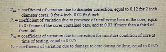 The Strength Of Concrete In A Structure In Situ Strength Is Frequently Measured Using Cores Drilled From The Structure 3