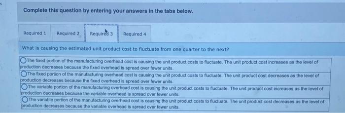 Direct Materials Direct Labor Manufacturing Overhead Total Manufacturing Costs A Number Of Units To Be Produced B E 3