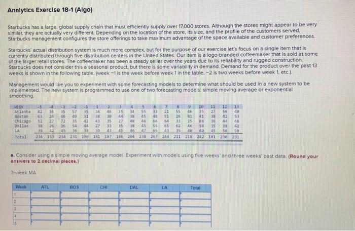 There Are 3 Tables 3 Week 5 Week 1