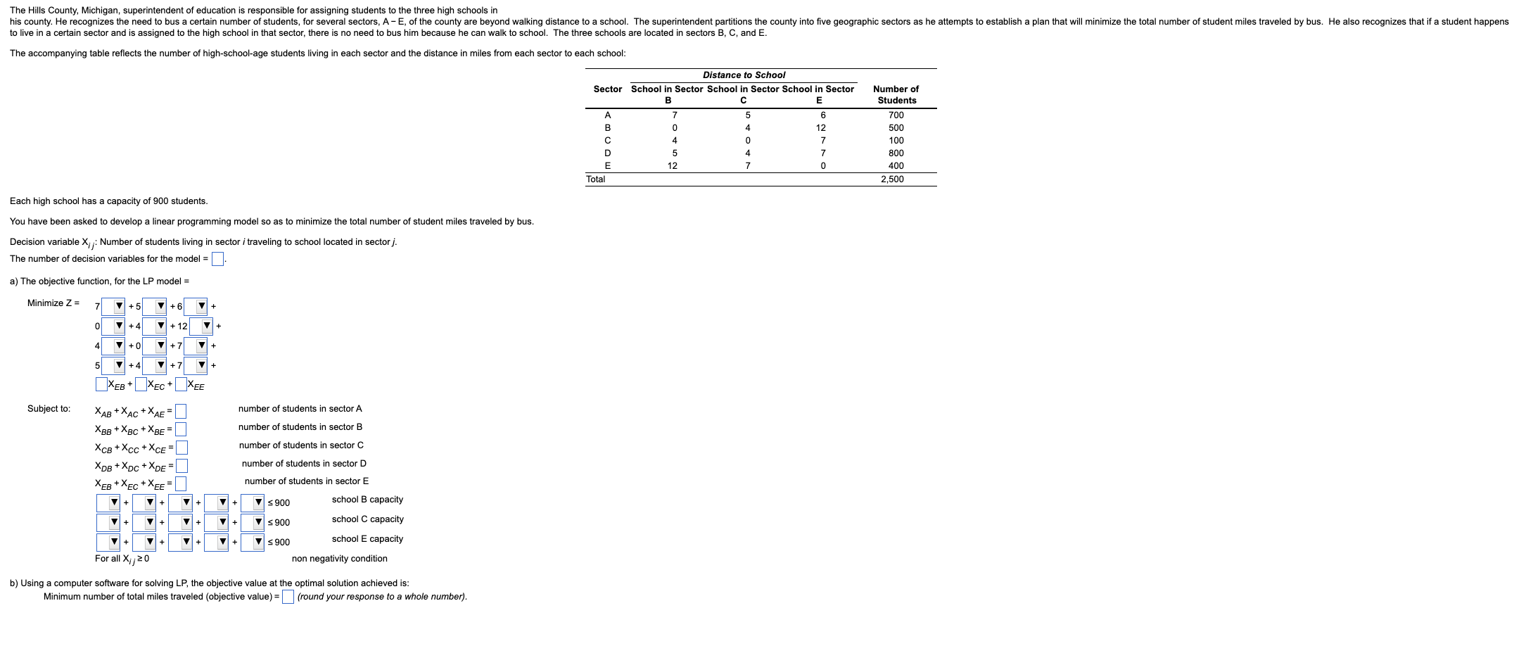 The Hills County Michigan Superintendent Of Education Is Responsible For Assigning Students To The Three High Schools 1