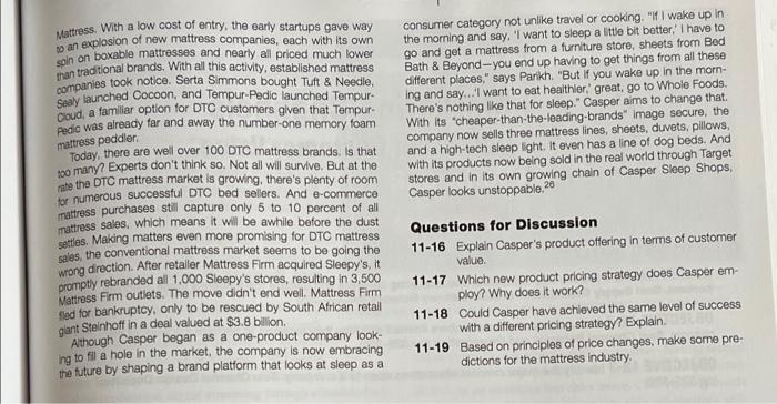 Company Case Casper A Pricing Strategy That Flipped The Mattress Industry The Mood Was Whimsical At Casper S New York H 3